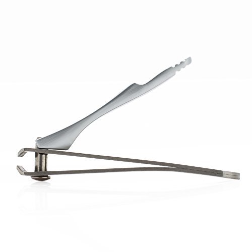 Surgical grade stainless steel is a high-quality material that is commonly used in the medical field due to its durability, resistance to corrosion and staining, and ease of sterilization. This material is also used in the production of high-end hair cutting, skin care, and nail care tools.