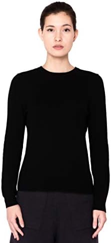 Goyo Cashmere Women’s 100% Pure Cashmere Sweater - Long Sleeve Crewneck Pullover
