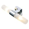 sulion Buizen armaturen voor badkamers G9, 40 W, grijs satijn, 26 x 8 x 6 cm