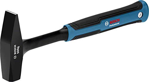Bosch Professional Schlosserhammer 500 g (DIN 1041 geprüft, Hammer und Schaft aus einem Guss, vibrationsarm)