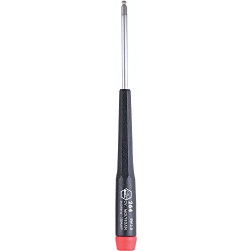 Wiha 96419 Ball End Hex Inch Screwdriver with Precision Handle, 5/64 x 50mm