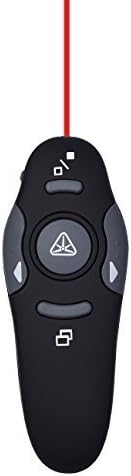 KIKSE 2.4 GHz USB Wireless Presenter - Remote Control Laser Flip Pen - RF PowerPoint PPT Controller Presentation Pen Perfect for Meeting, Teaching, Speech