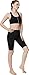 Oalka Women's Short Yoga Side Pockets High Waist Workout Running Shorts