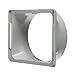 bromrefulgenc Universal Window Connector,5.9inch Dia Exhaust Duct Interface L/F C/H Series for Portable Air Conditioner - Exhaust Duct Interface Square (C/H Series)