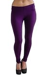 Vivian's Fashions Long Leggings - Cotton, (Misses and Misses Plus Sizes)