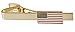 Official American Flag Tie Bar (Gold)