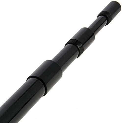 NGT NEW 3M 10FT LANDING NET HANDLE TELESCOPIC CARP COARSE FISHING TACKLE SCREW, Black, 3m (10ft) - Image 4