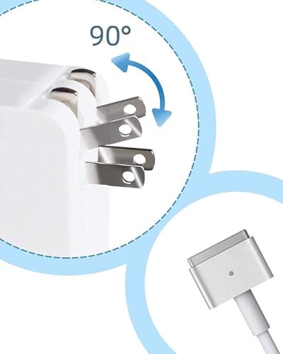 85W Charger for MacBook Pro Mag 2 T-Tip Between 2012-2017 Mac Book Models | Magnetic 2 Power Adapter Compatible with MacBook Pro 13/15", MacBook Air 11/13" Retina, Mid 2012-Late 2017, A2442 A2485 A2681