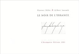 Le  noir de l'errance