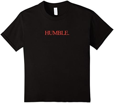 Kids Be 'Humble' Hip-Hop Rapper T-Shirt 6 Black