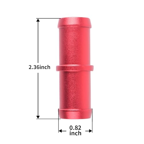 Aluminum Heater Hose Connector Compatible with 370Z Infiniti G35 G37 QX50 Q60 photo 10