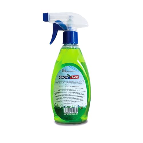 Organic Leaf Spray Cleanser Blooming dales (500 ml) Natural Indoor Plant Leaf Shine Spray for Houseplants Indoor and Outdoor Fresh Clean Plant For Home & Office Use