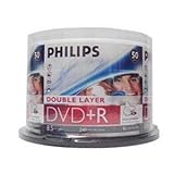 PHILIPS DVD+R 8.5G INKJET DUAL, LAYER,CAKE BOX, 50PKS, 600/CRN A2