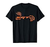Team Dodge SRT Hell cat Scratch T Shirt Orange