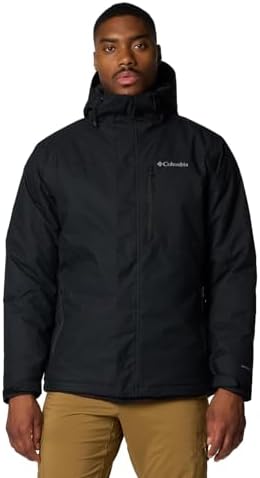 Columbia Men's Landroamer Sherpa Lined Jacket, Black, Small at