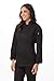 Chef Works Women's Marbella Chef Coat, Black, X-Small