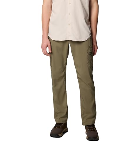 Columbia Men's Silver Ridge Utility Pant, Stone Green, 42 32
