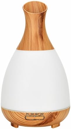 200ml Essential Oil Diffuser, Aroma Essential Oil Cool Mist Humidifier with 7 Color Light for Office Home Bedroom Study Yoga Spa