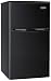 RCA RFR835-Black 3.2 Cubc Foot 2 Door Fridge and Freezer, Black