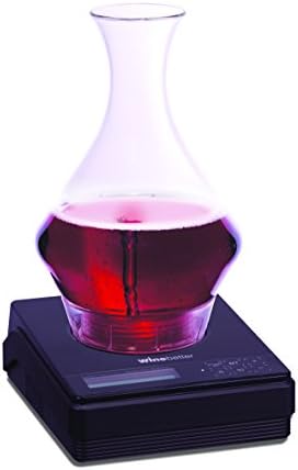 Winebetter WB-168 Smart Wine Decanter | Electric Wine Aerator with Bluetooth Speakers | Portable - Wireless - Electronic Rechargeable Battery