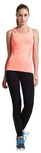 SEKERMAET Women's Fitness Workout Sport Tank Tops, Activewear Gym Yoga Seamless Camisole Dry Fit