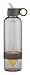 Citrus Zinger Sip by Zing Anything, Active Infusion Water Bottle, Citrus Fruit Infusion, BPA EA free Tritan, Reusable Water Bottle, Hydration, Infusion Technology, Flip Up Straw Cap, 28 oz., Gray