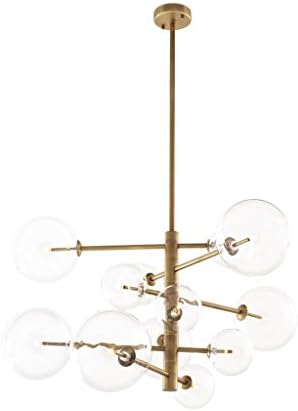 Eichholtz Gold Mid Century Chandelier Argento S