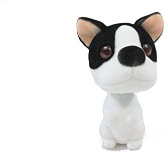 Batty Bargains Ebullient Bobblehead Border Collie Mutt with Car Dashboard Adhesive