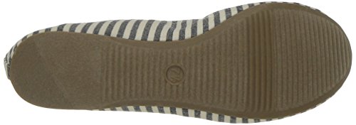 Topline Women's Ovalia Ballet Flat, Ivory, 5.5 M US