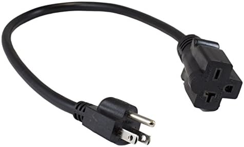Level 1 EVSE power adapter, EVPA 6-20R to 5-15P connects a 240V Level 2 Electric Vehicle Car Charger to a 120V outlet 14”/20A for Dousida/EVFASTx3 etc BONUS:Rain Bonnet, EVs Save the Planet Sticker