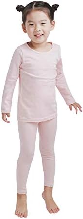 Better4Babies Modal Cotton Thermal Long Underwear Set Breathing Base Layer Long John Pajama for Boy Girl Toddler