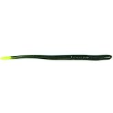 Roboworm Straight Tail Worm Bait (Mean Green, 6-Inch)