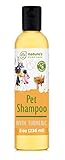 All Natural Pet Shampoo with Turmeric, Groomers Quality with a Fresh Scent for Dogs and Cats, Anti-Microbial and Anti-Bacterial Plus Cedar Oil to Repel Insects