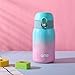 Kids Water Bottle, Double Wall Vacuum Insulated Stainless Steel Bottle for 24 hrs Cooling & 12 hrs Keep Warm, 9oz