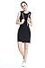 AEETE Fashion Womens Summer Casual Sleeveless Hoody Dress