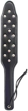 Paddle for Spanking, Handmade S/M Toys Black,Black