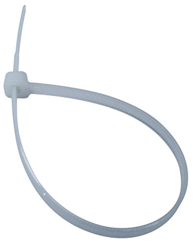 Cambridge Multi Purpose Cable Ties Zip Ties 8 Inch 75 Lb 100 Pieces Standard Duty Natural