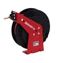 Reelcraft RT850-OLP 1/2-Inch by 50-Feet Spring Driven Hose Reel for Air/Water