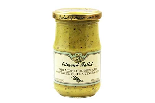 Edmond Fallot Tarragon Dijon Mustard 7.4 Ounce (Pack of 4)