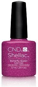 Hot New Color C N D Shellac UV LED Gel Nail Polish (Butterfly Queen)