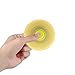 HITASION Hand Spinner Fidget Toys for Adults EDC ADHD Focus Ultra Durable High Speed 1-3 Min Smooth Spin Not Cracked (Yellow)