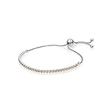 Pandora Golden Sparkling Strand Silver Bracelet 590524CCZ1