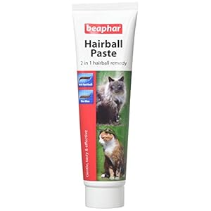 Beaphar-Hairball-Paste-Two-in-One-for-Cats-100-g Beaphar Hairball Paste Two-in-One for Cats, 100 g