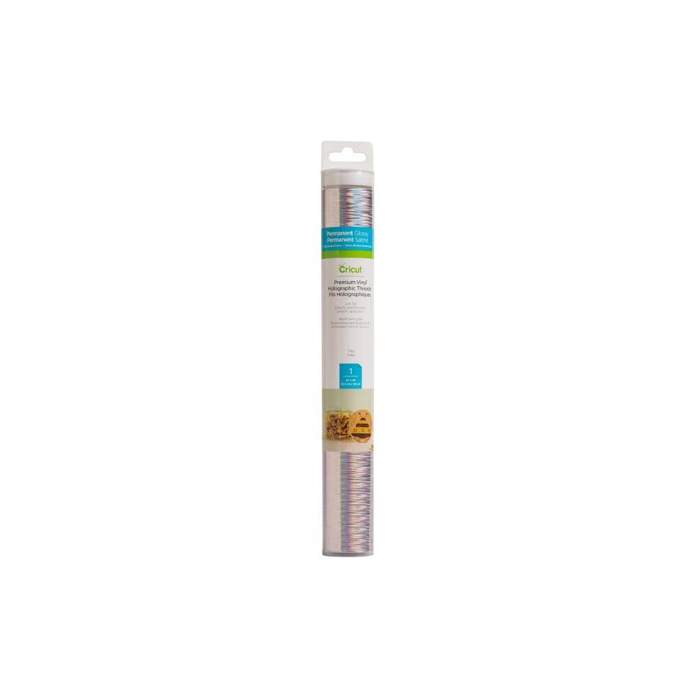 Cricut Premium Vinyl Holographic Threads – Permanent