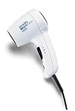 Andis 1600-Watt MicroTurbo Dual Voltage Hair Dryer, White (33805)