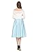 Maggie Tang Women's A-Line Pleated High Waisted Street Skirt Skater Skirt