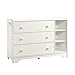 Sauder Pinwheel Chest, Soft White finish