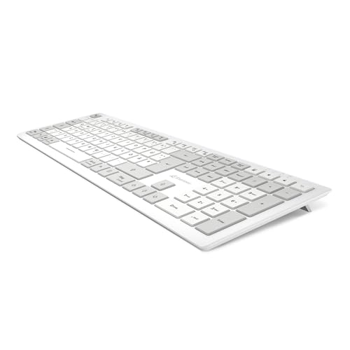 Sharkoon OfficePal K30W, Weiß, Drahtlose Tastatur 3