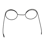 Dovewill Round Frame Eyeglasses FOR 1/6 Scale Blythe Dolls Charms Fashion Accessory Black