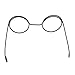 Dovewill Round Frame Eyeglasses FOR 1/6 Scale Blythe Dolls Charms Fashion Accessory Black